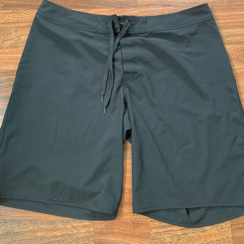 Missimo Supply Co. Board Shorts Men’s Sz 38 Black Lightweight drawstring